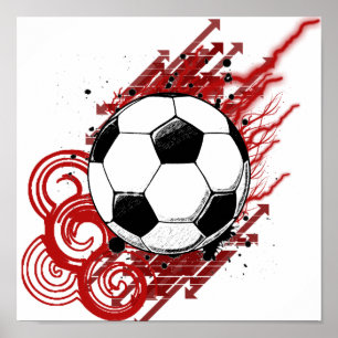 Fußball Poster