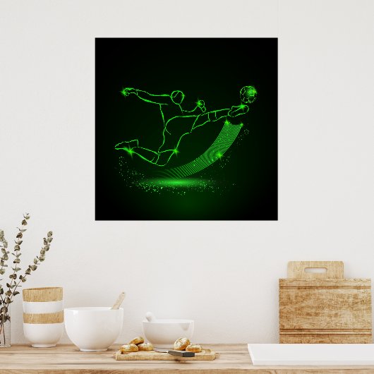 Fußball Poster (Küche)