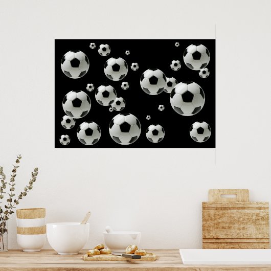 Fußball Poster (Küche)
