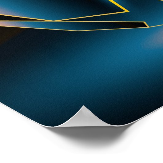 Fußball Poster (Ecke)