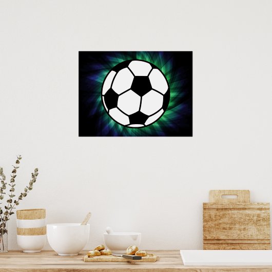 Fußball Poster (Küche)