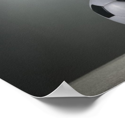 Fußball Poster (Ecke)