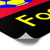 Fußball Poster (Ecke)