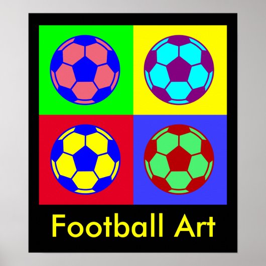 Fußball Poster (Vorne)