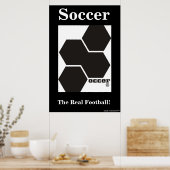 Fußball Poster (Küche)