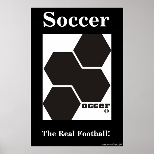Fußball Poster (Vorne)