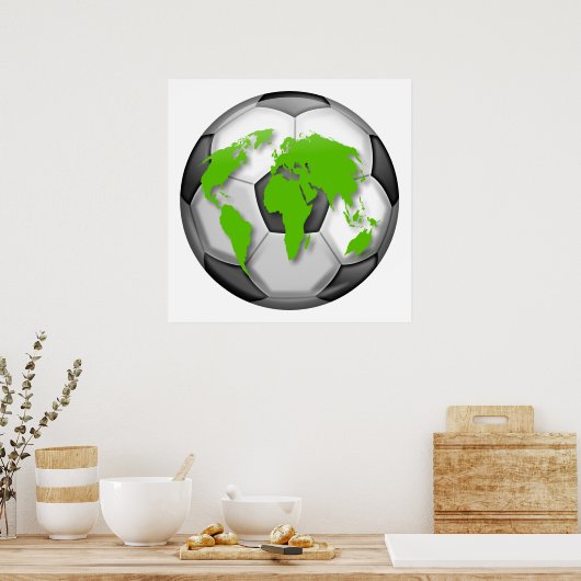 Fußball Poster (Küche)