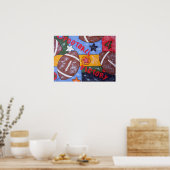 Fußball Poster (Küche)
