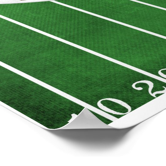 Fußball Poster (Ecke)