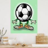 Fußball Poster (Küche)
