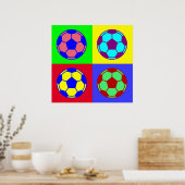 Fußball Poster (Küche)