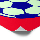 Fußball Poster (Ecke)
