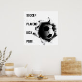 Fußball Poster (Küche)