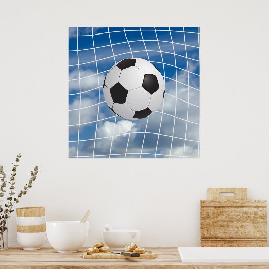 Fußball Poster (Küche)