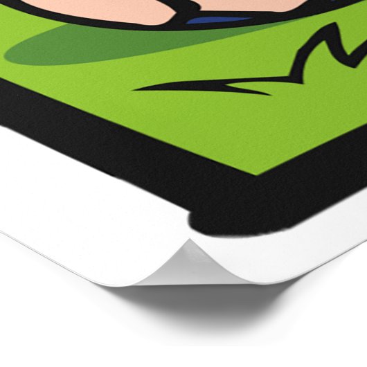 Fußball-Poster für Schüler Poster (Ecke)