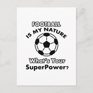 Fußball Postkarte
