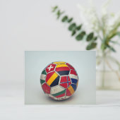 Fußball Postkarte (Stehend Vorderseite)
