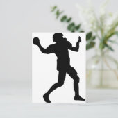 Fußball Postkarte (Stehend Vorderseite)