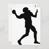 Fußball Postkarte (Vorne/Hinten)