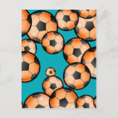 Fußball Postkarte (Vorderseite)