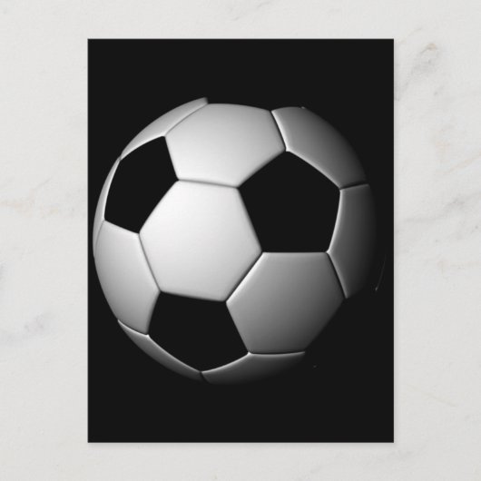 Fußball Postkarte (Vorderseite)