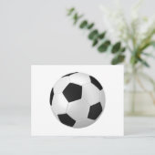 Fußball Postkarte (Stehend Vorderseite)