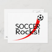 Fußball Postkarte (Vorne/Hinten)