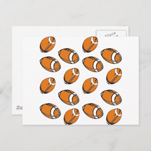 Fußball Postkarte (Vorne/Hinten)