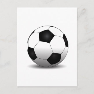 Fußball Postkarte