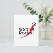 Fußball Postkarte (Stehend Vorderseite)