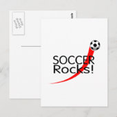 Fußball Postkarte (Vorne/Hinten)