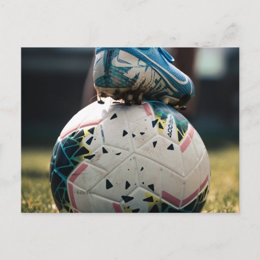 Fußball Postkarte (Vorderseite)