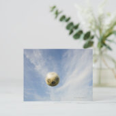 Fußball Postkarte (Stehend Vorderseite)