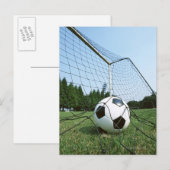 Fußball Postkarte (Vorne/Hinten)