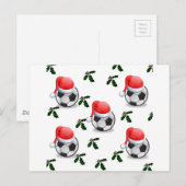 FUSSBALL POSTKARTE (Vorne/Hinten)