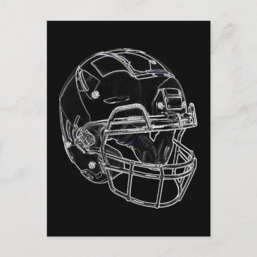 Fußball Postkarte (Vorderseite)