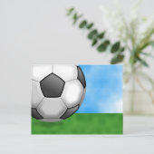 Fußball Postkarte (Stehend Vorderseite)