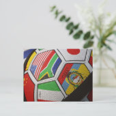 Fußball Postkarte (Stehend Vorderseite)