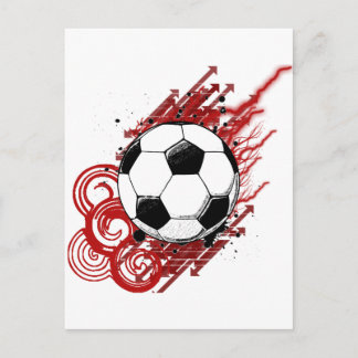 Fußball Postkarte