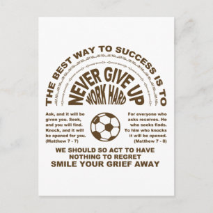 Fußball Postkarte