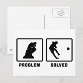 Fußball Postkarte (Vorne/Hinten)