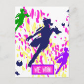 FUSSBALL POSTKARTE (Vorderseite)