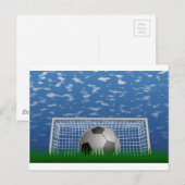 Fußball Postkarte (Vorne/Hinten)
