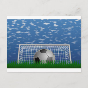 Fußball Postkarte