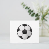 Fußball Postkarte (Stehend Vorderseite)