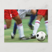 Fußball Postkarte (Vorderseite)