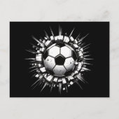 Fußball Postkarte (Vorderseite)