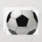 Fußball Postkarte (Vorne/Hinten)