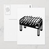 Fußball Postkarte (Vorne/Hinten)