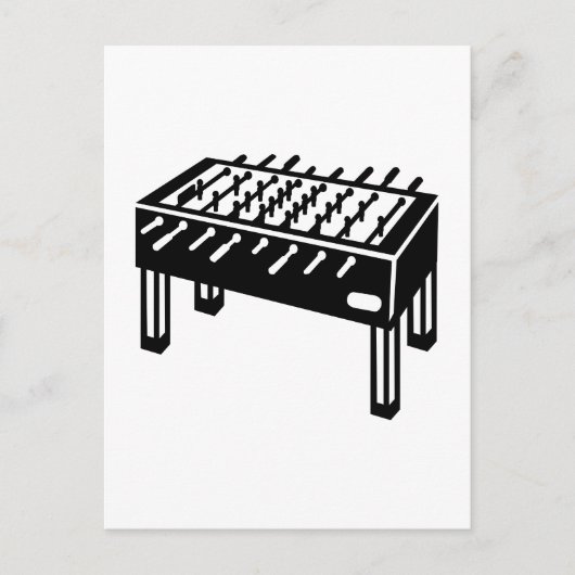 Fußball Postkarte (Vorderseite)